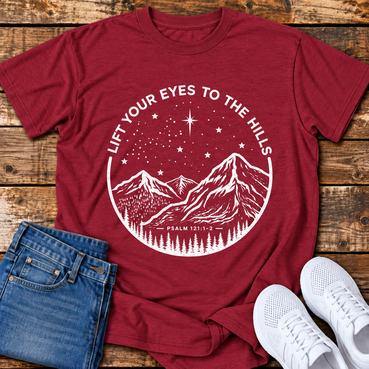 Lift Your Eyes to the Hills T-Shirt