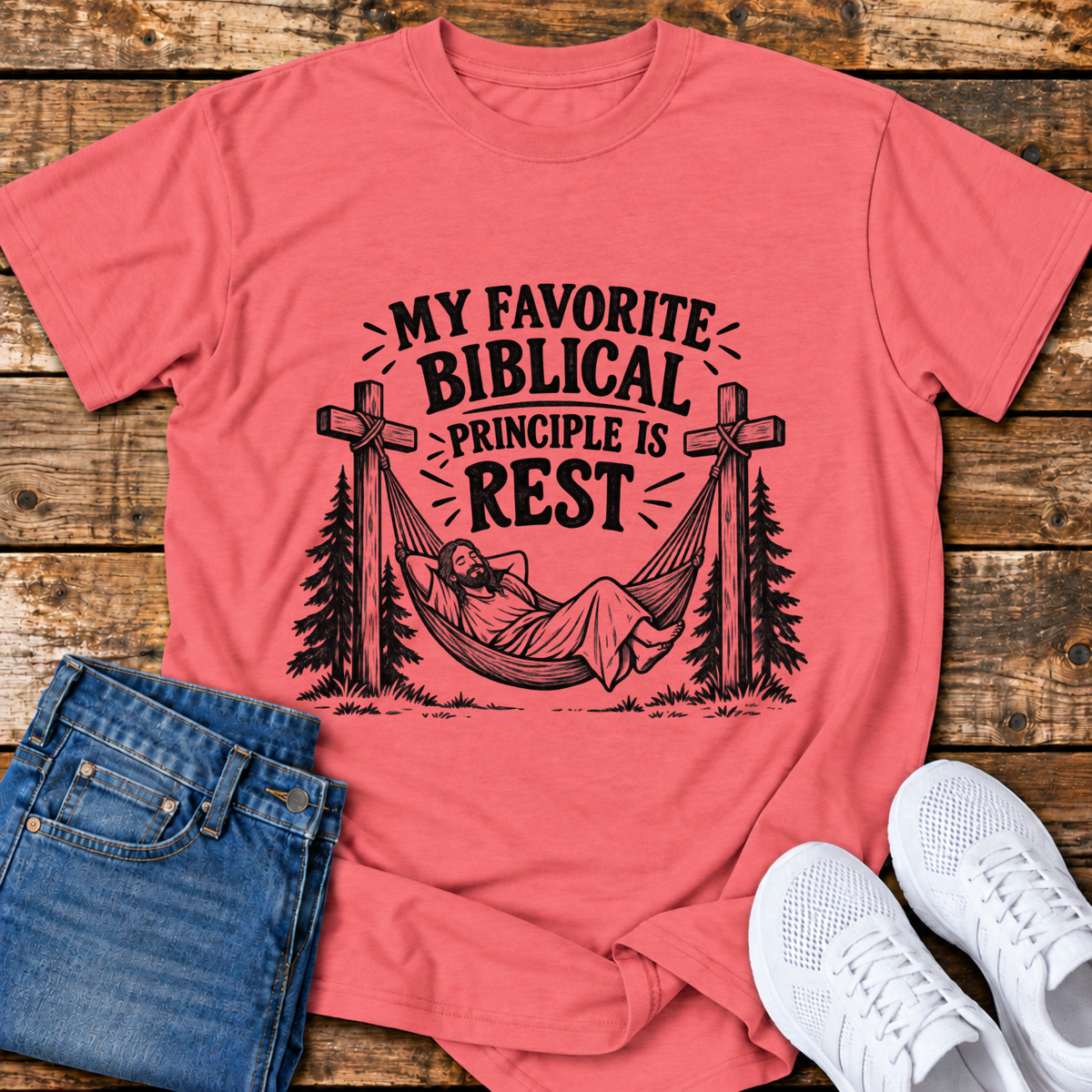My Favorite Biblical Principle is Rest T-Shirt
