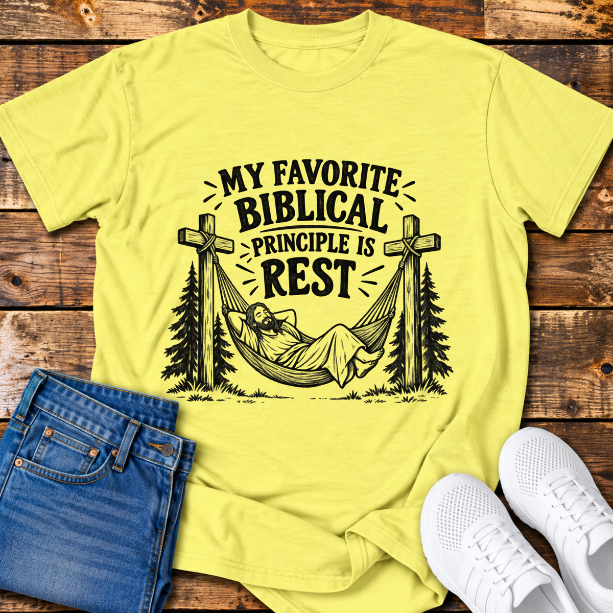 My Favorite Biblical Principle is Rest T-Shirt