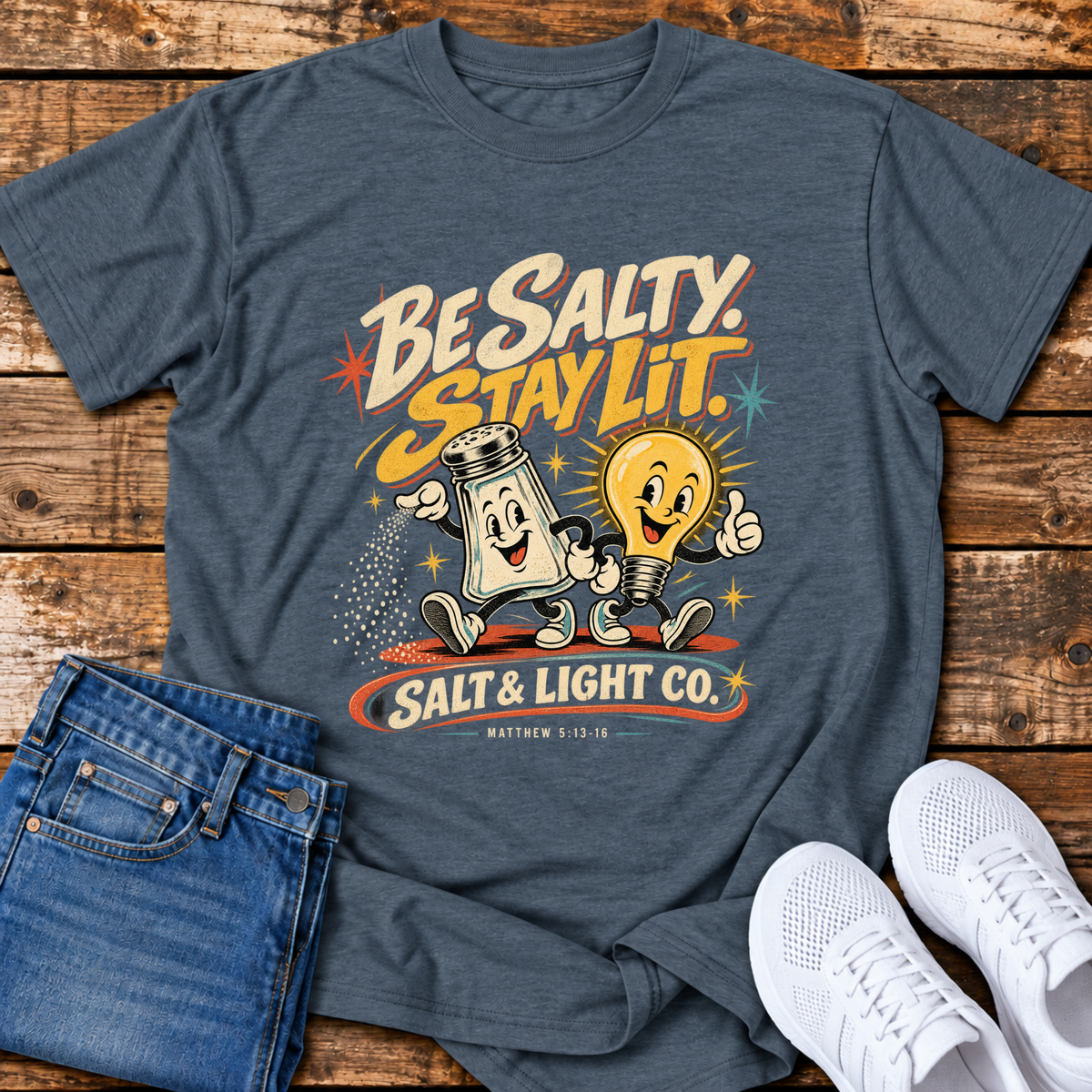 Be Salty, Stay Lit T-Shirt