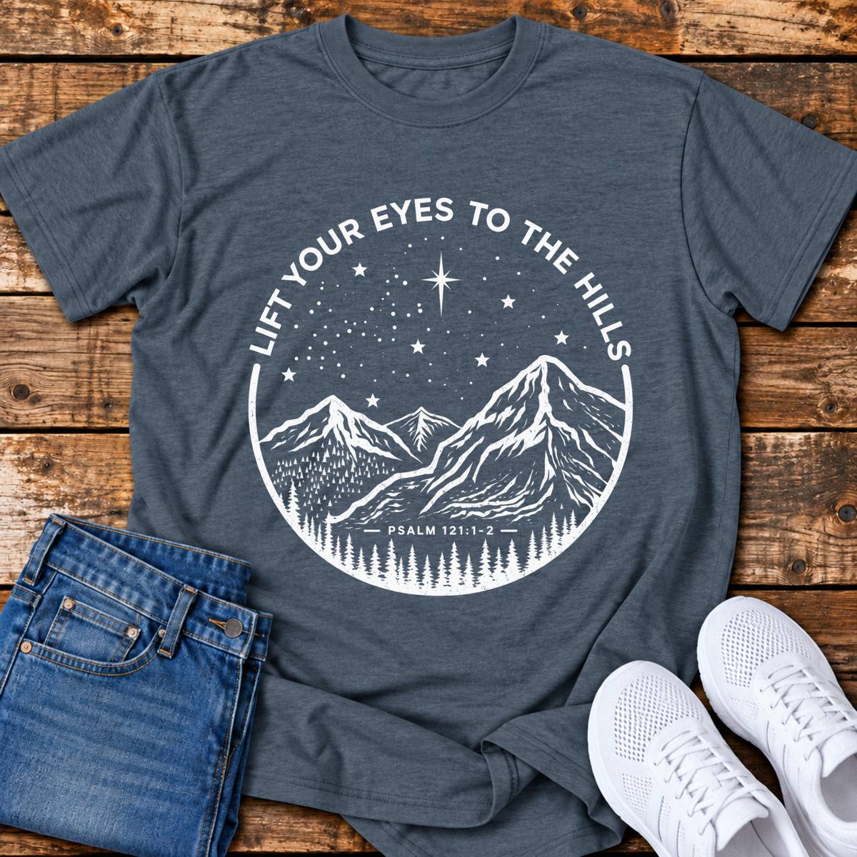 Lift Your Eyes to the Hills T-Shirt
