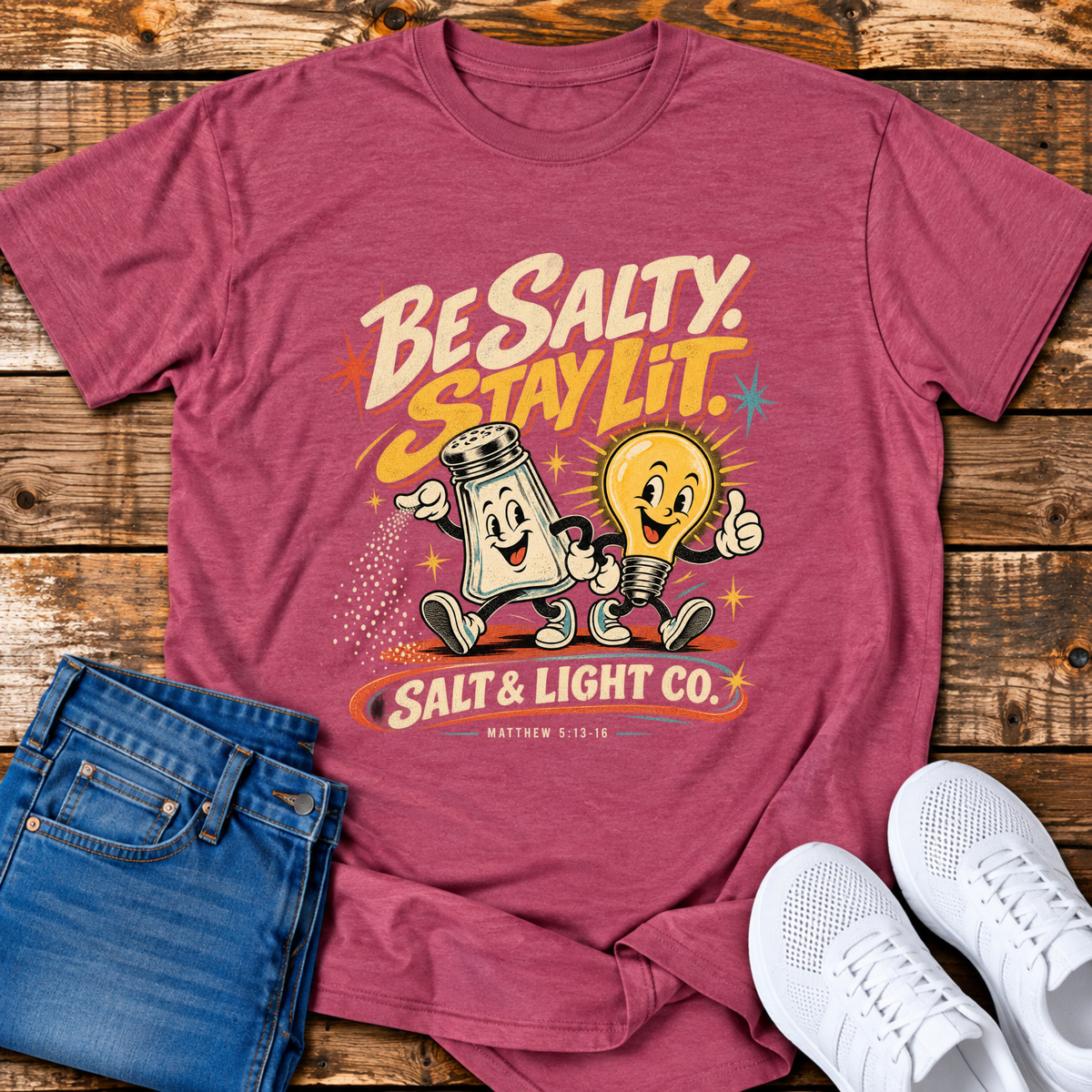 Be Salty, Stay Lit T-Shirt