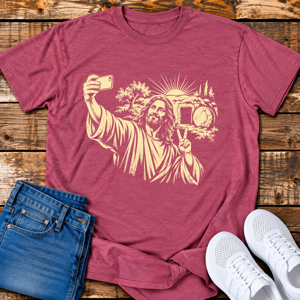 Jesus Selfie T-Shirt