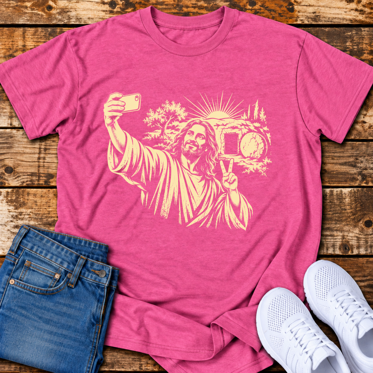 Jesus Selfie T-Shirt