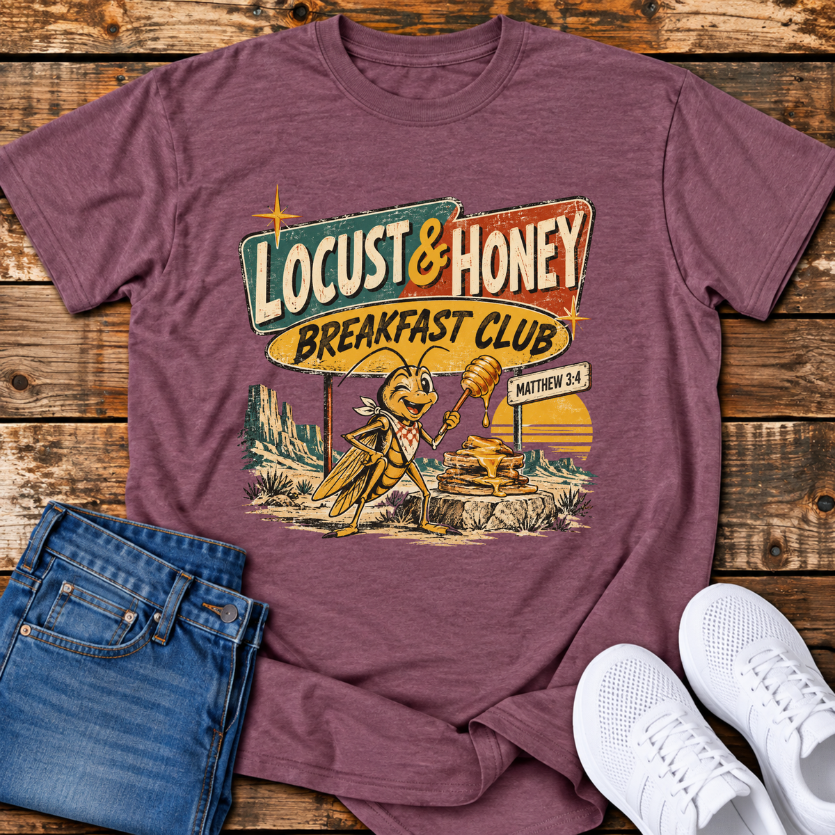 Locust & Honey Breakfast Club T-Shirt