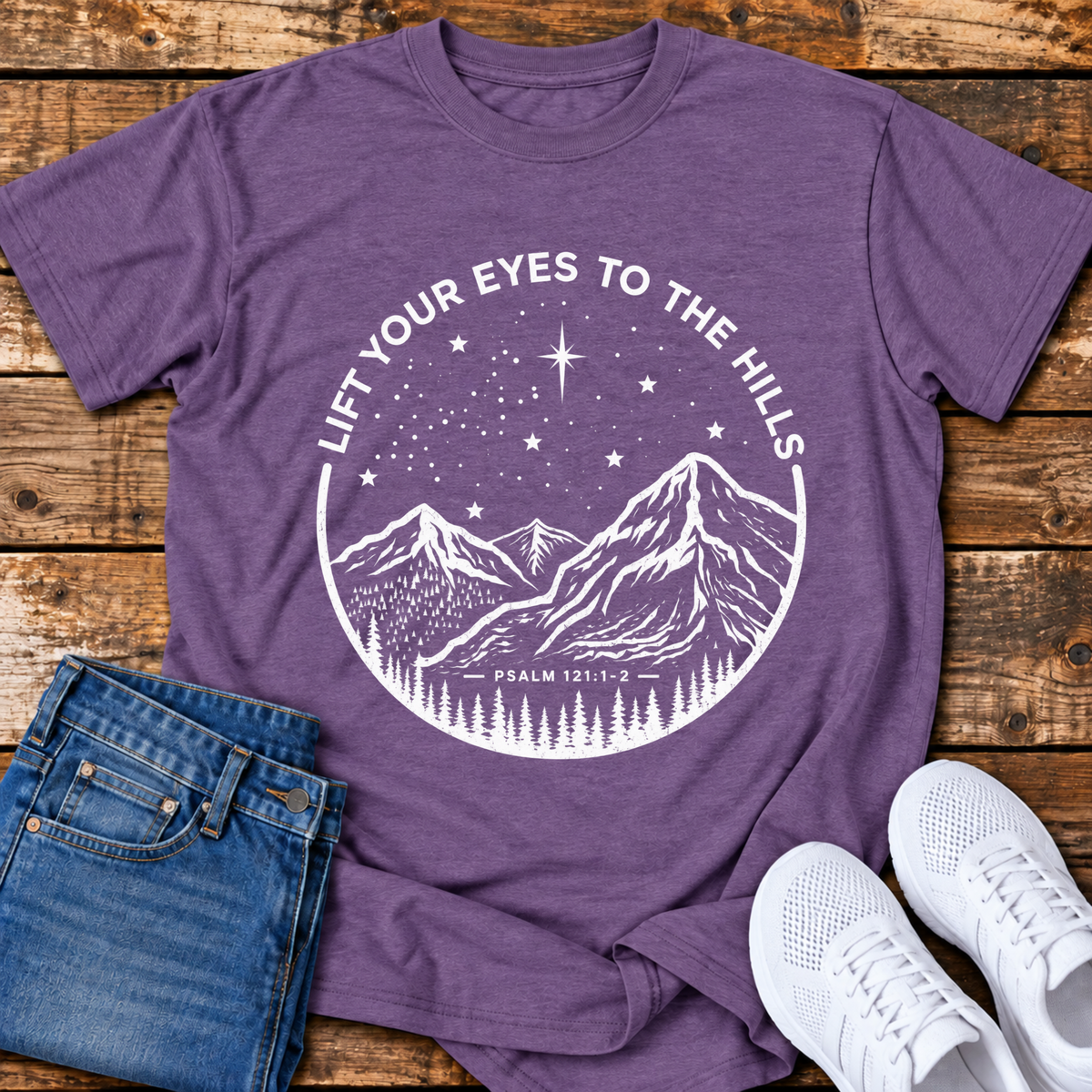 Lift Your Eyes to the Hills T-Shirt