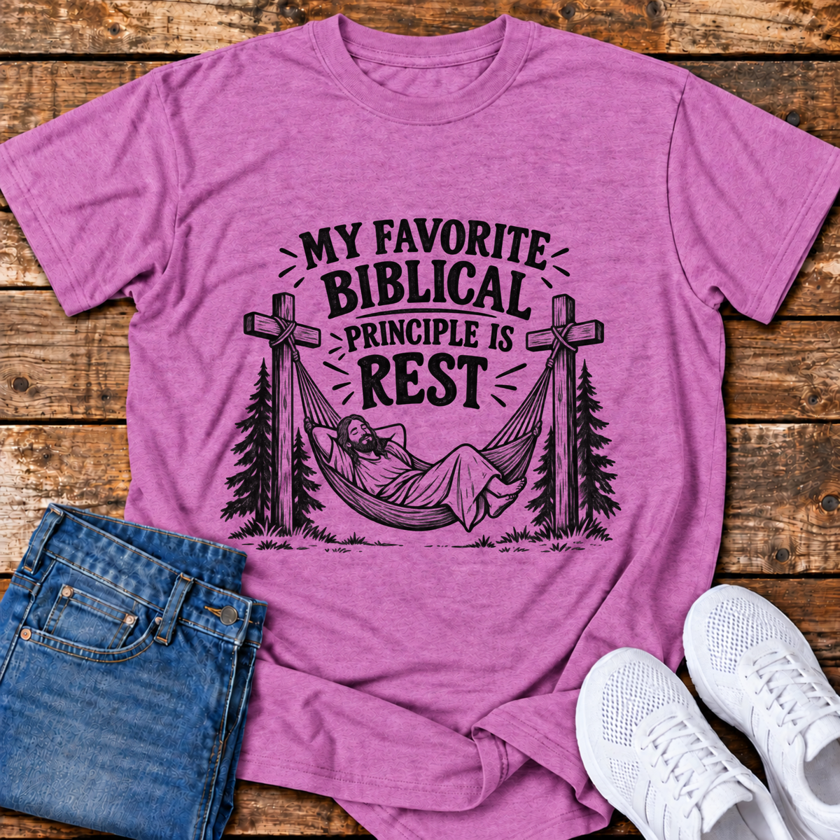 My Favorite Biblical Principle is Rest T-Shirt