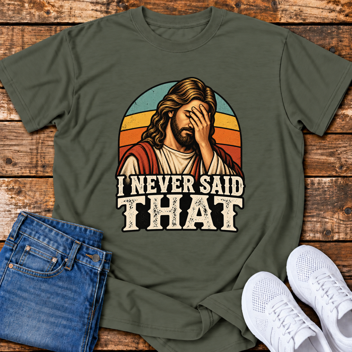 Jesus Face Palm T-Shirt