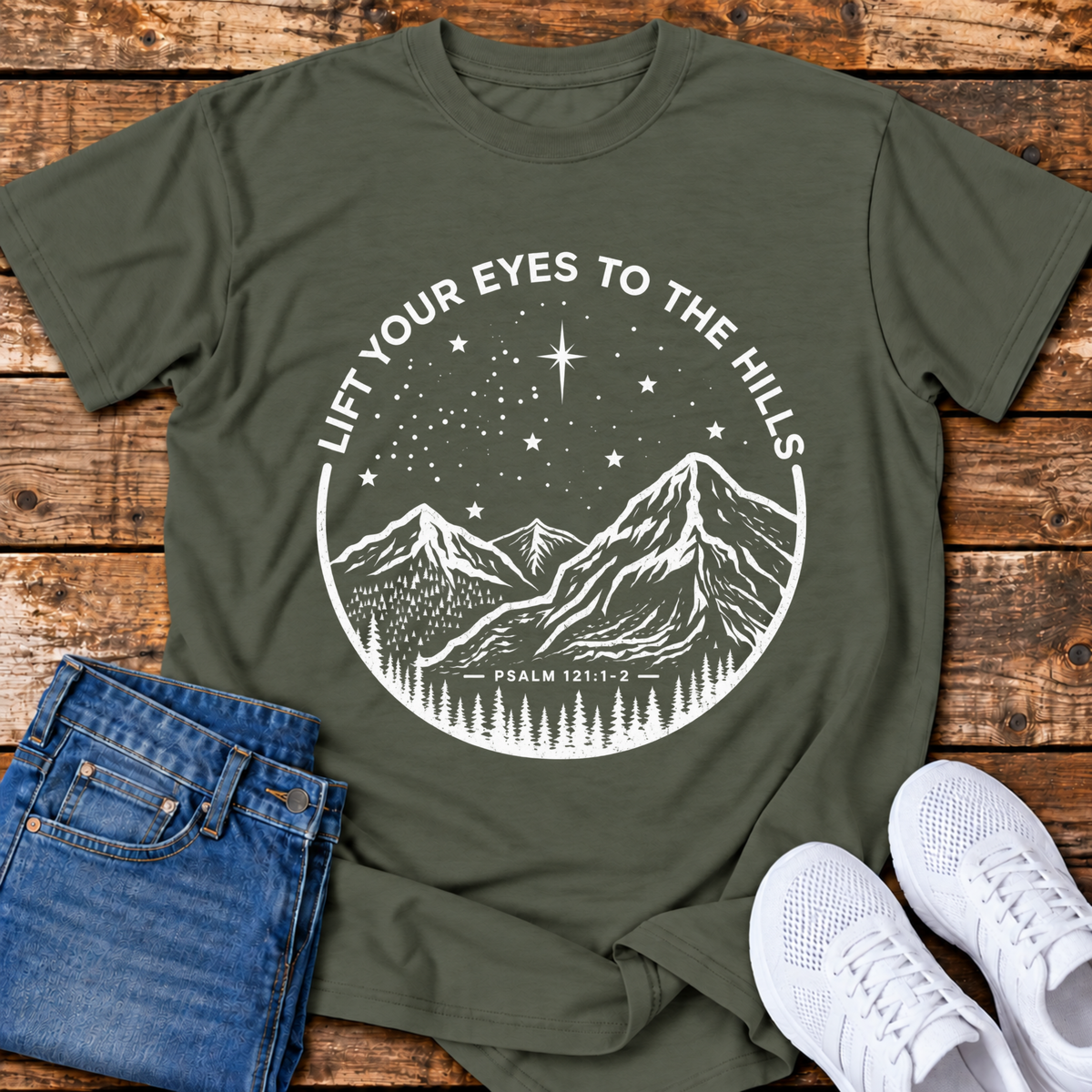 Lift Your Eyes to the Hills T-Shirt