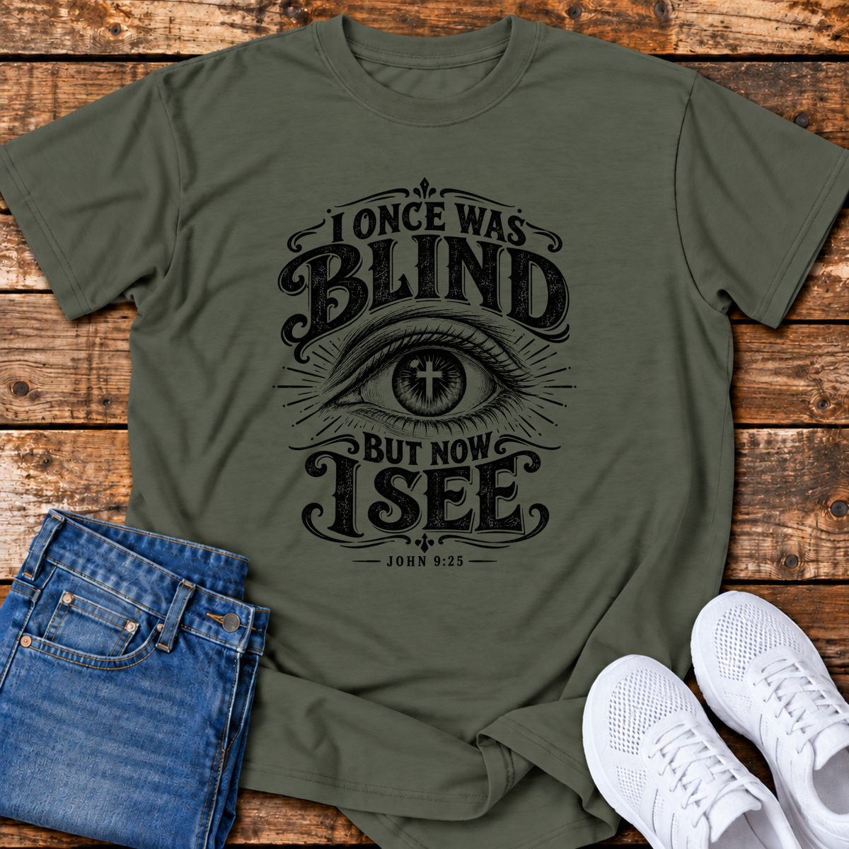 I Once was Blind but Now I See T-Shirt
