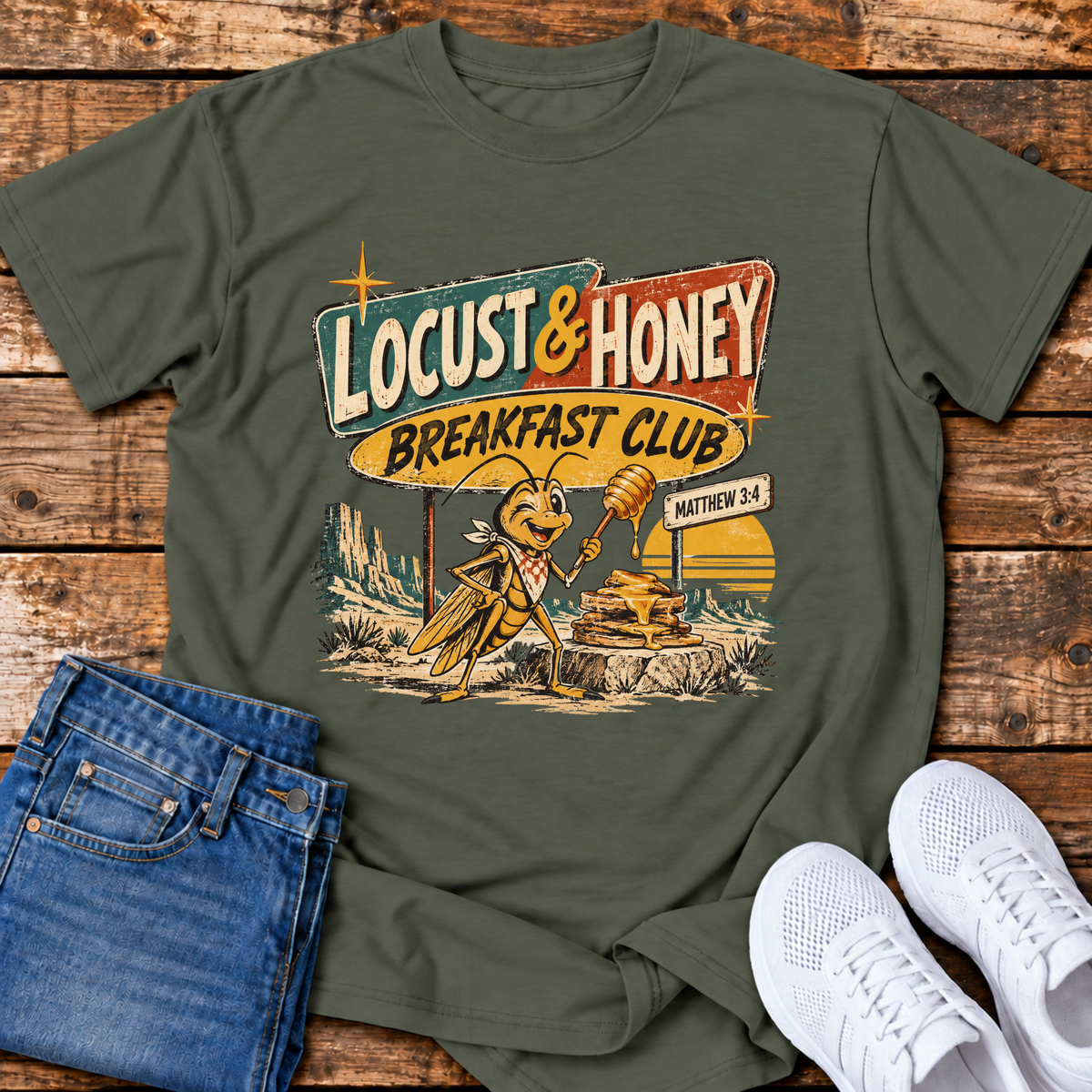 Locust & Honey Breakfast Club T-Shirt