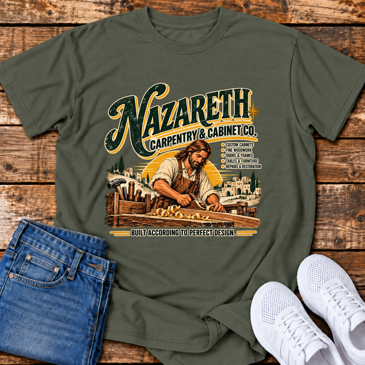 Nazareth Carpentry & Cabinets Co. T-Shirt