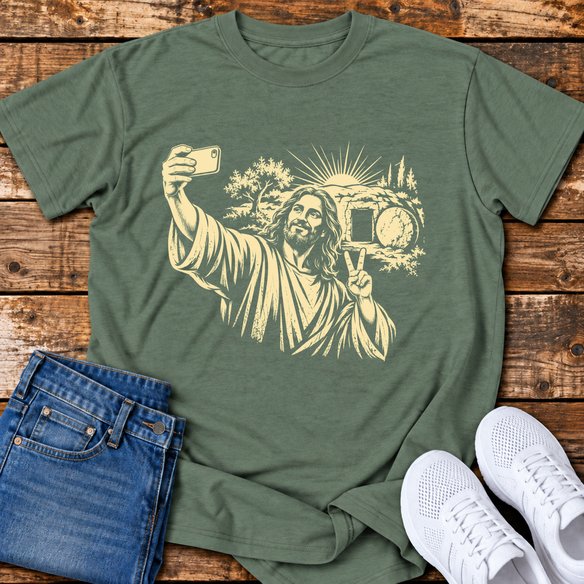 Jesus Selfie T-Shirt