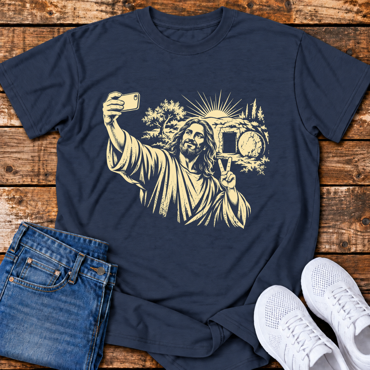 Jesus Selfie T-Shirt