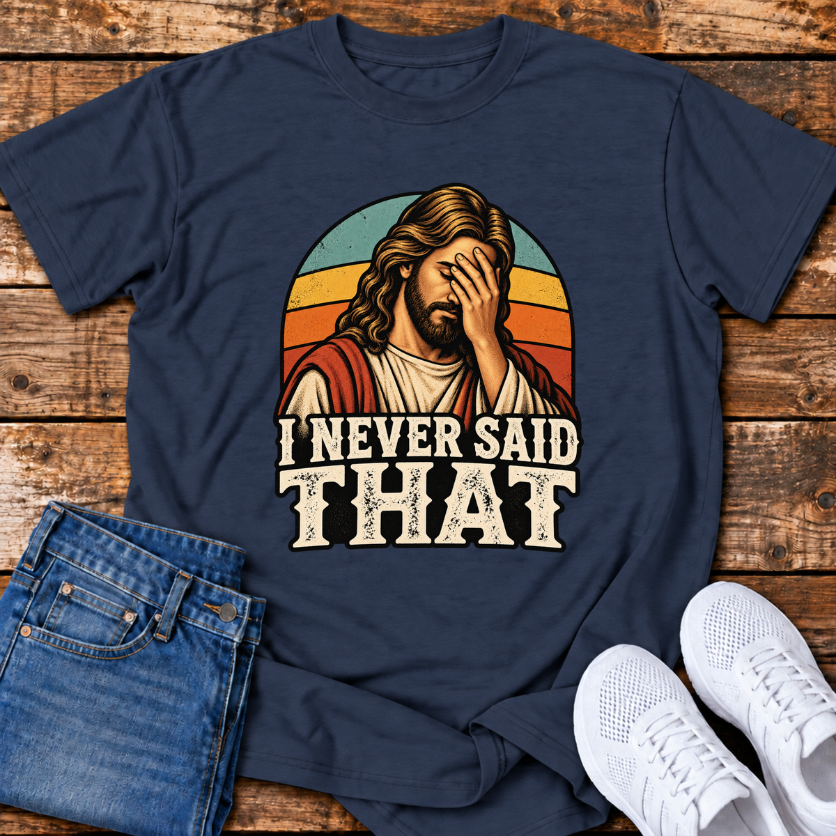 Jesus Face Palm T-Shirt