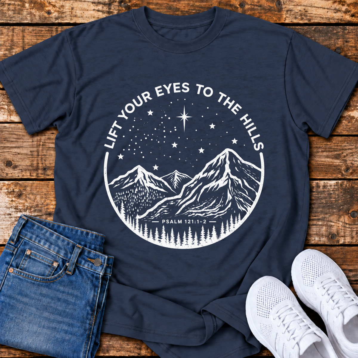 Lift Your Eyes to the Hills T-Shirt