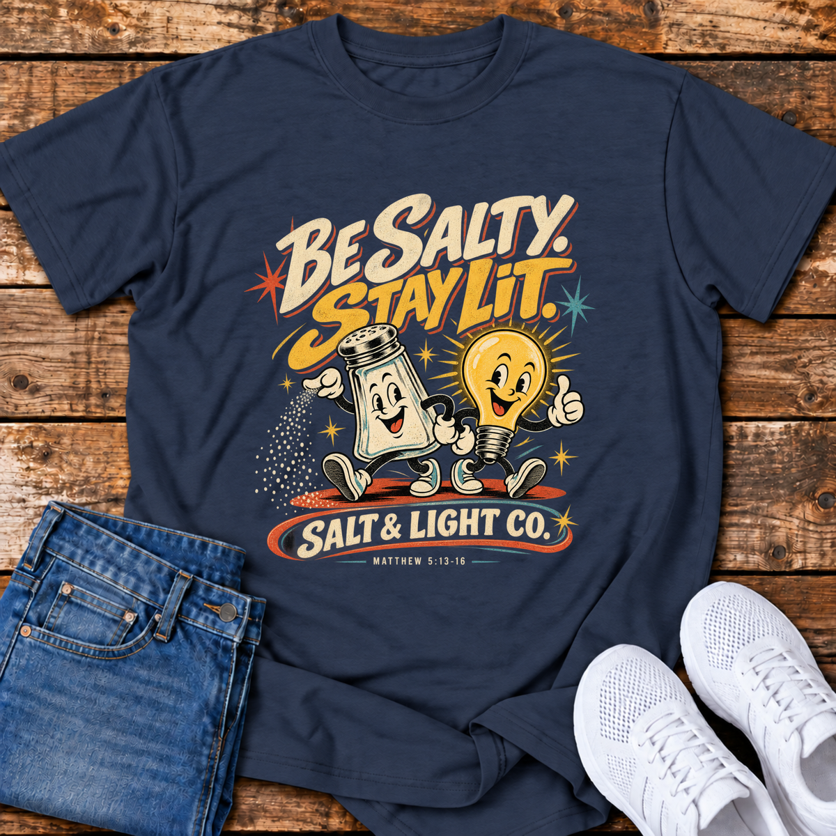 Be Salty, Stay Lit T-Shirt
