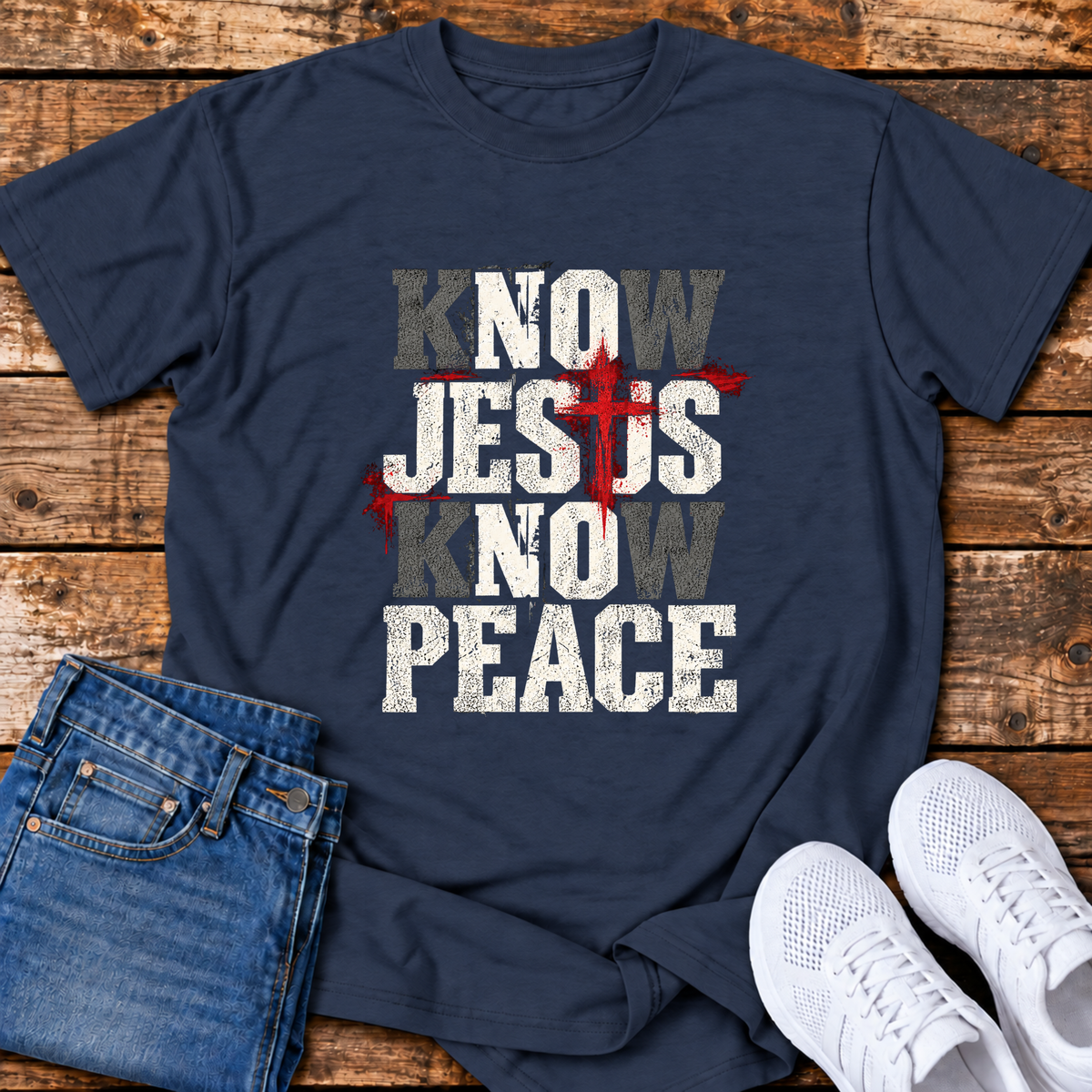 Know Jesus, Know Peace T-Shirt