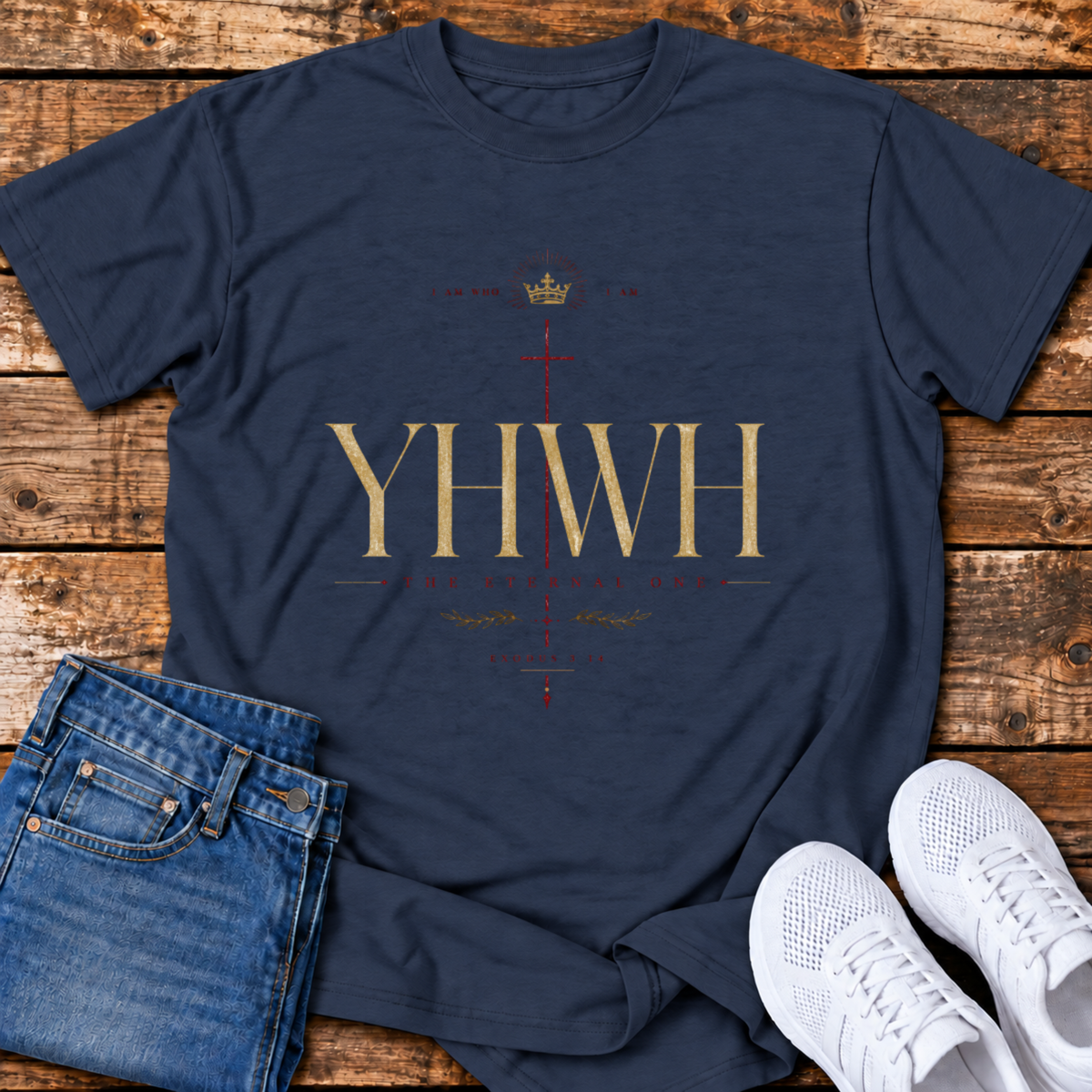 YHWH T-Shirt - (Exodus 3:14)