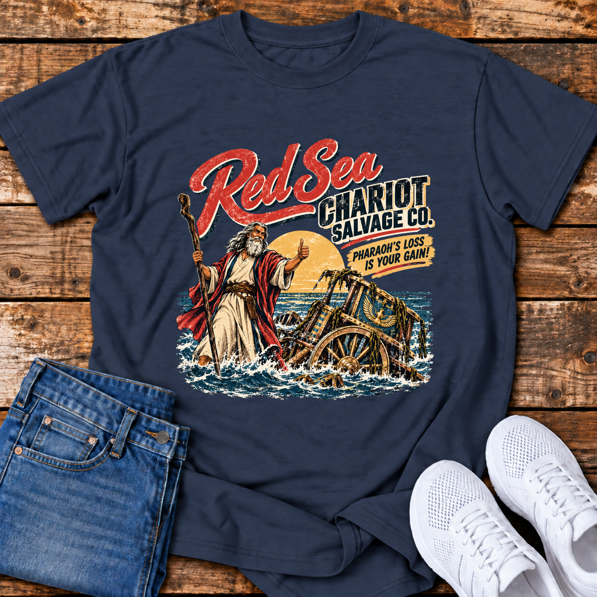 Red Sea Chariot Salvage Co. T-Shirt