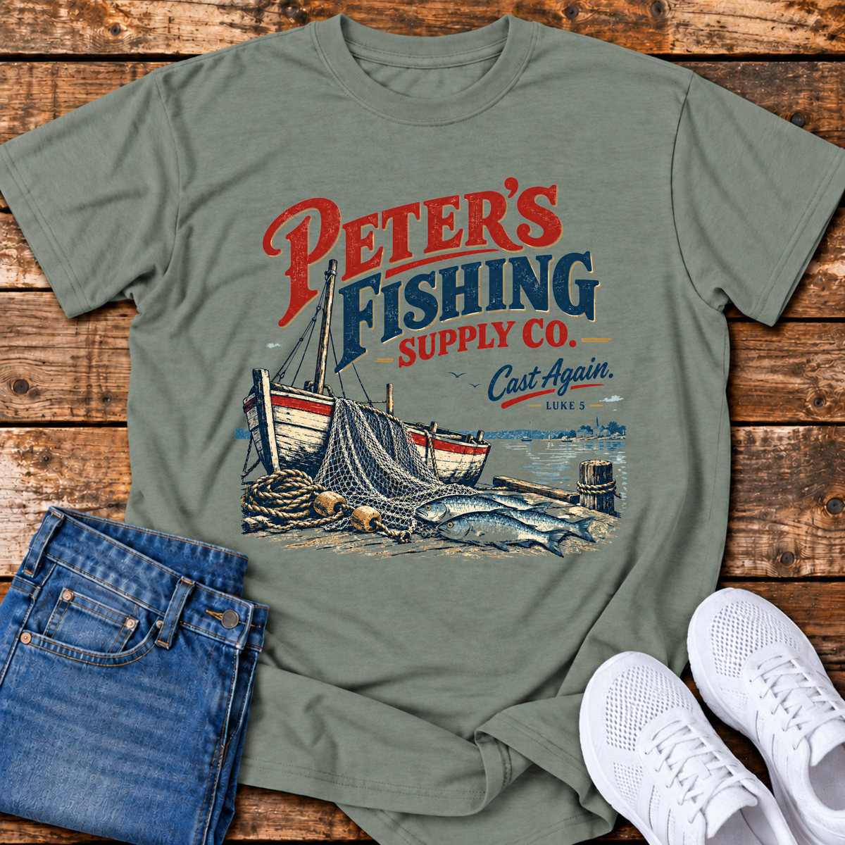 Peter's Fishing Supply Co. T-Shirt