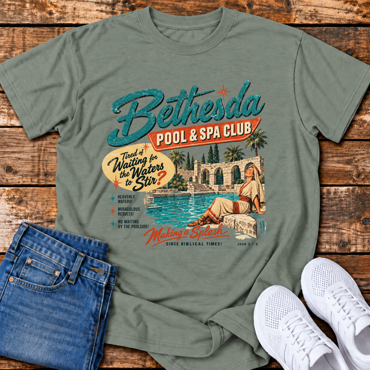 Bethesda Pool & Spa Club T-Shirt