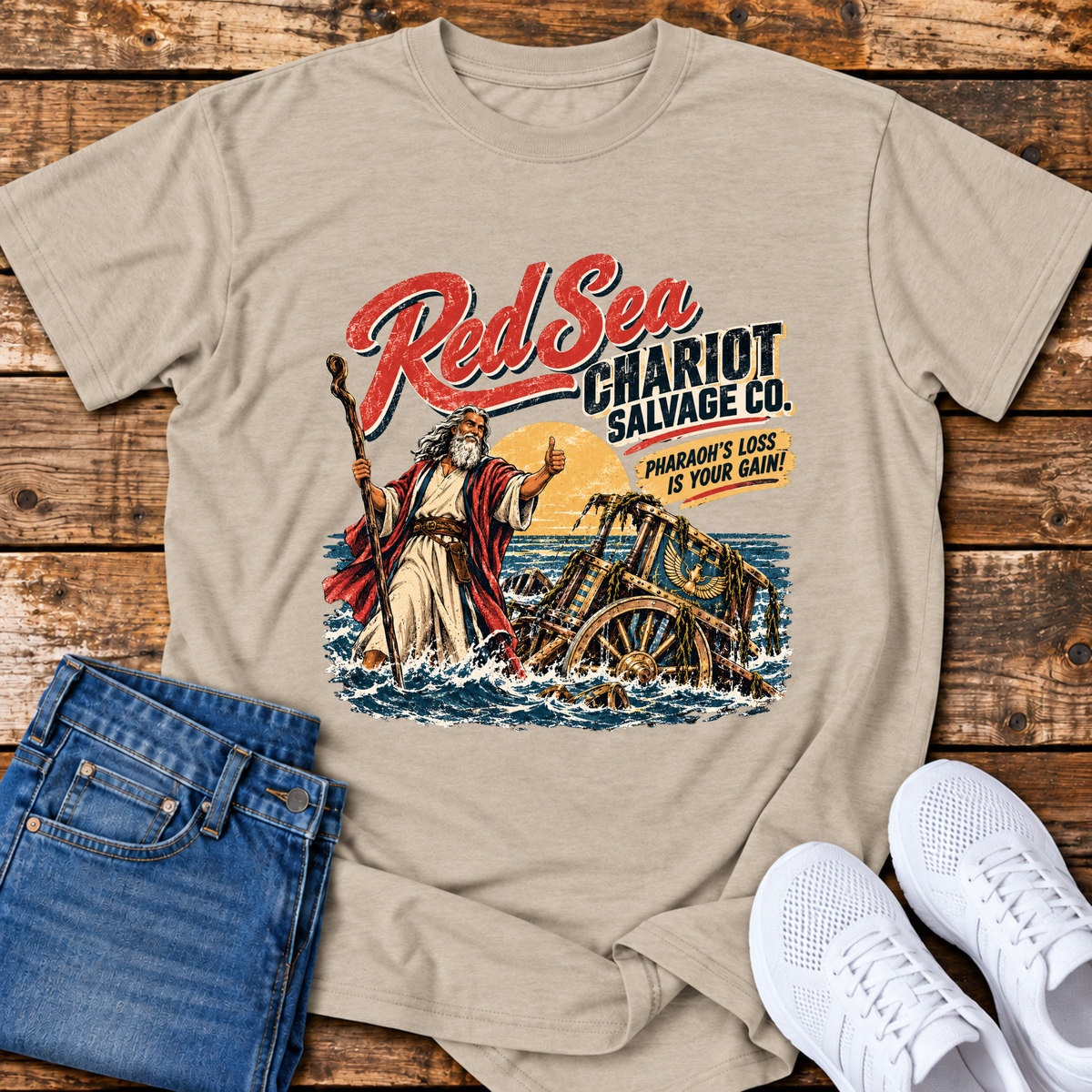 Red Sea Chariot Salvage Co. T-Shirt