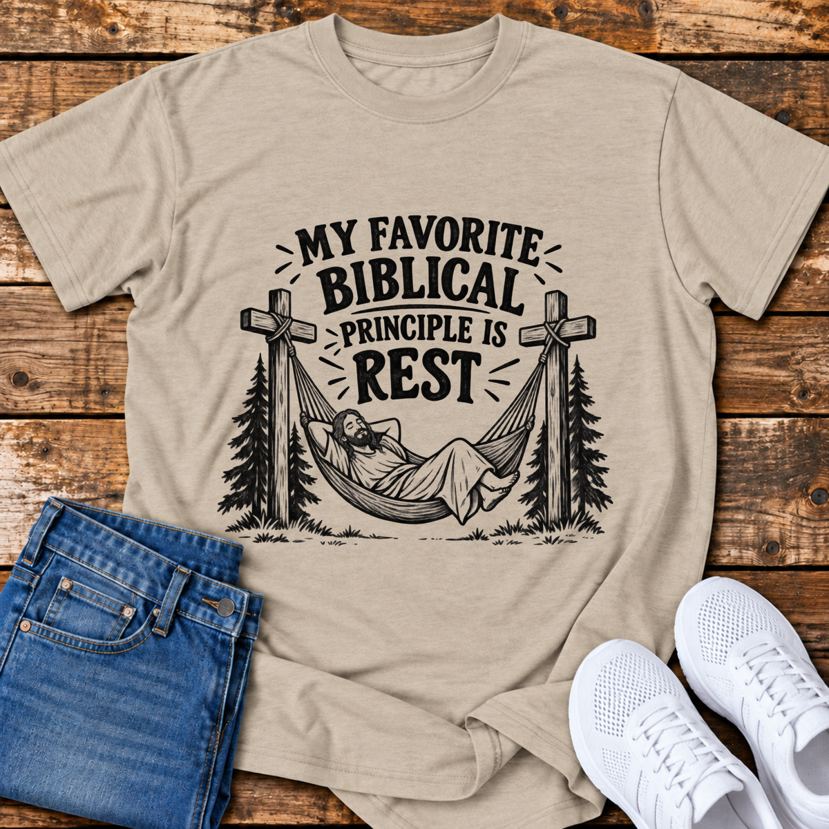 My Favorite Biblical Principle is Rest T-Shirt