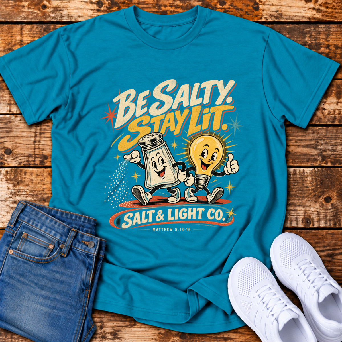 Be Salty, Stay Lit T-Shirt