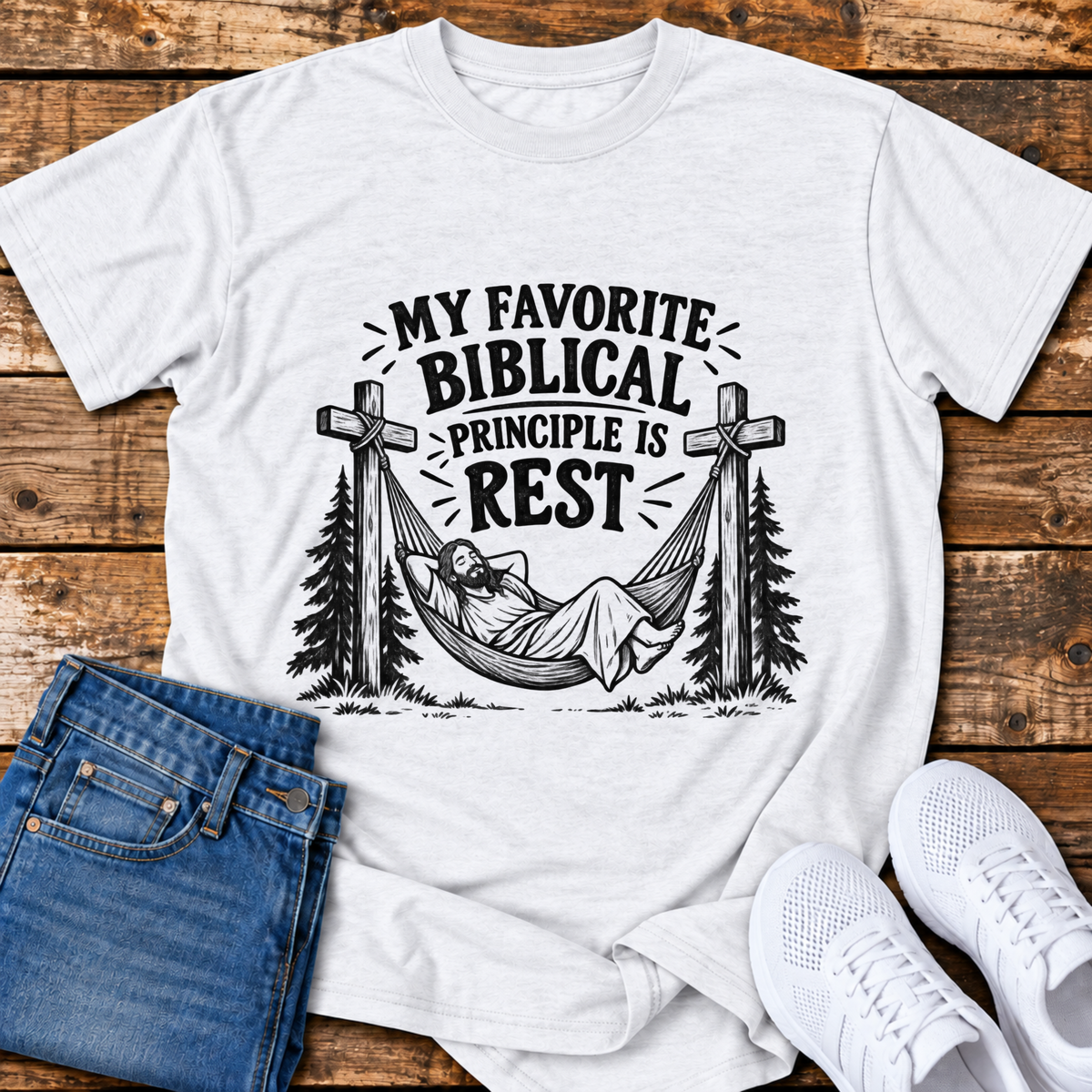 My Favorite Biblical Principle is Rest T-Shirt